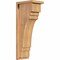 Ekena Millwork Pescadero Smooth Corbel w/Backplate, Western Red Cedar, 7 1/2"W x 10"D x 26"H COR08X10X26PEC01SWR - alternate 1